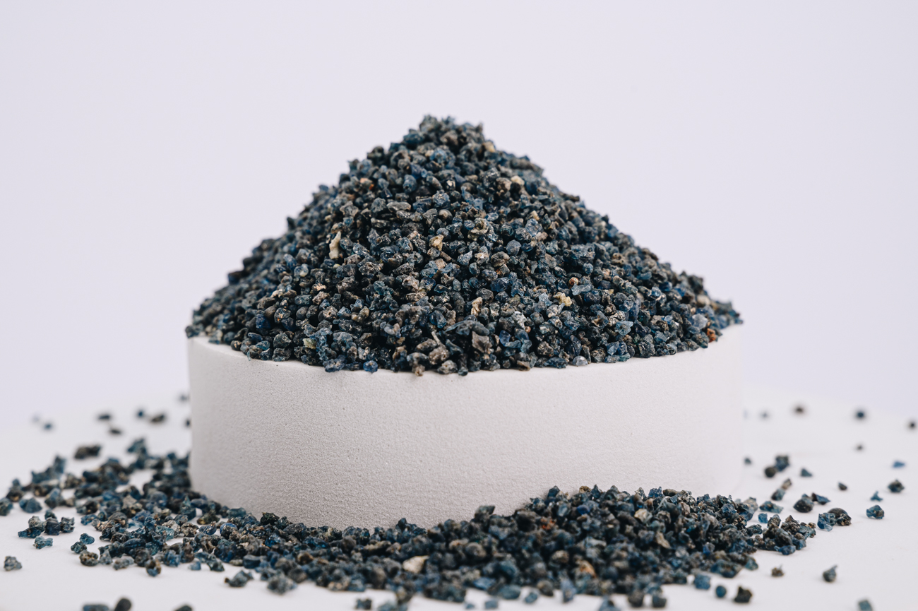 Silicato de Magnésio como Abrasivo da Olivina Azul