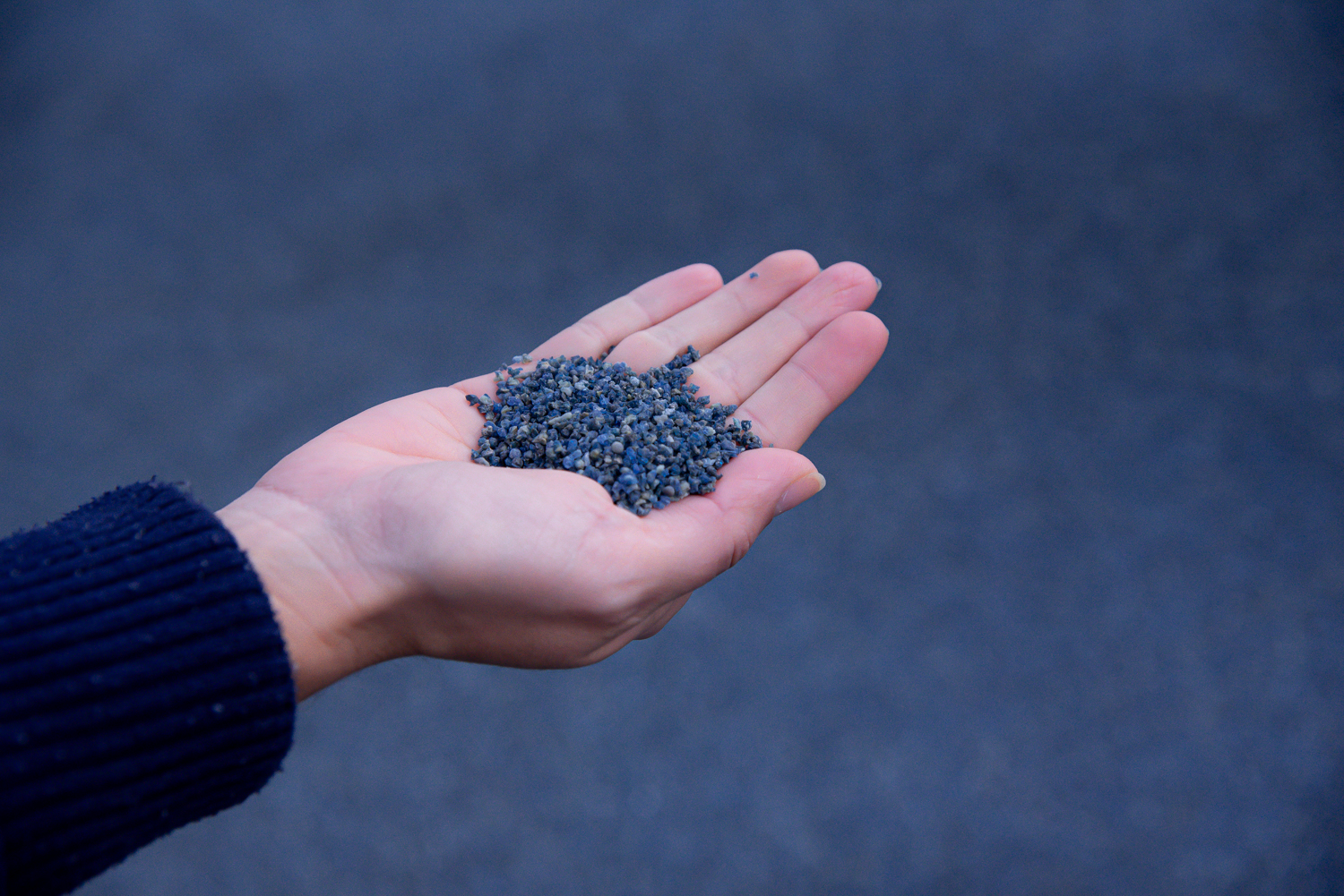 Silicato de magnésio como abrasivo de jateamento